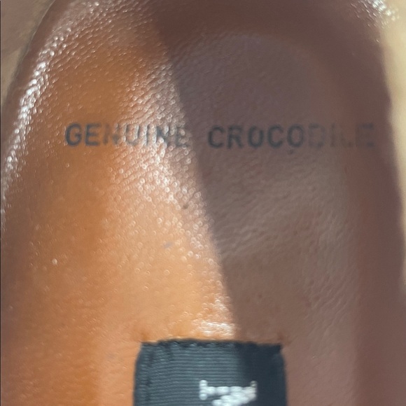 MARIO VALENTINO ITALIAN GENUINE CROCODILE PUMPS FTL-03-132 - Picture 10 of 11